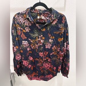 Anthropologie batwing blouse